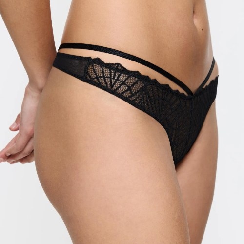 Triomphe That Night In Vegas noir culotte string