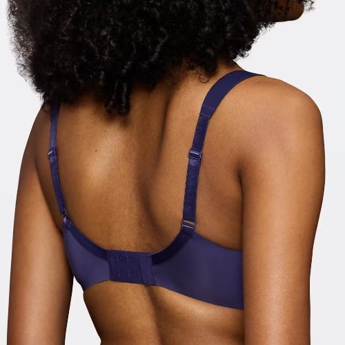 Triomphe BMU Illusion Curve bleu marine soutien-gorge rembourré