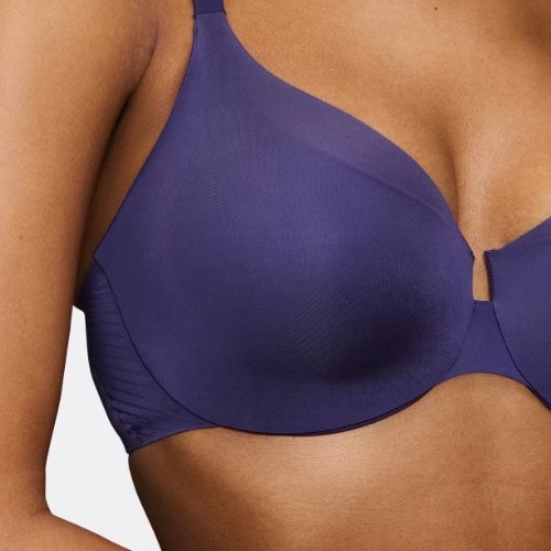Triomphe BMU Illusion Curve bleu marine soutien-gorge rembourré