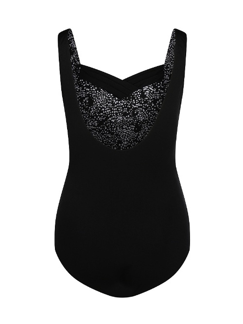 Mila Gestipt noir/blanc maillot de bain
