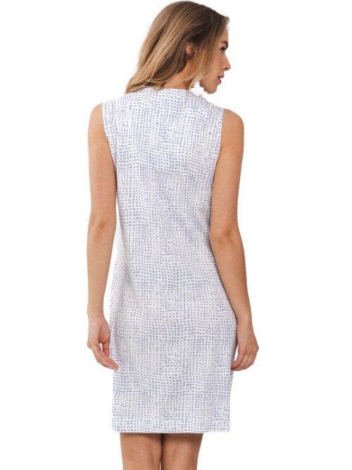 Pastunette Femme bleu chemise de nuit