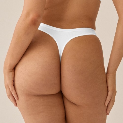Naturana Everyday blanc culotte string