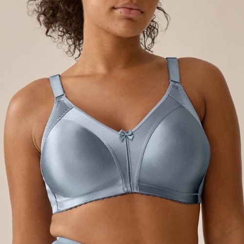 Naturana Minimizer bleu soutien-gorge sans armatures en dentelle