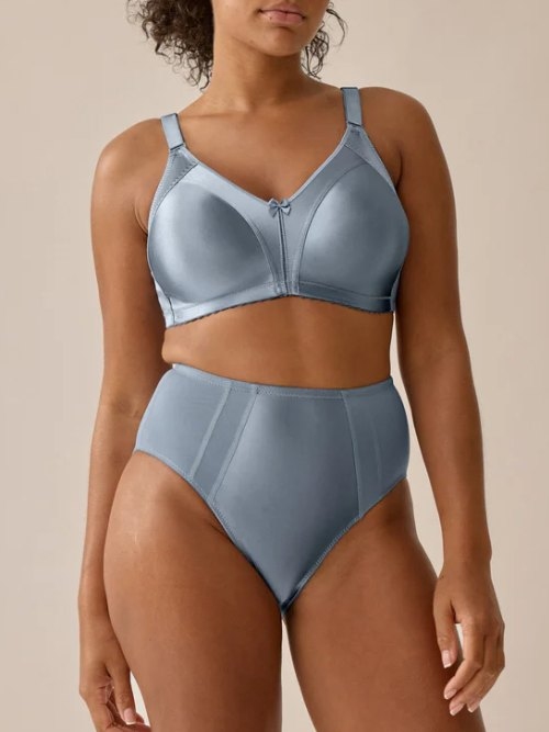 Naturana Minimizer bleu soutien-gorge sans armatures en dentelle