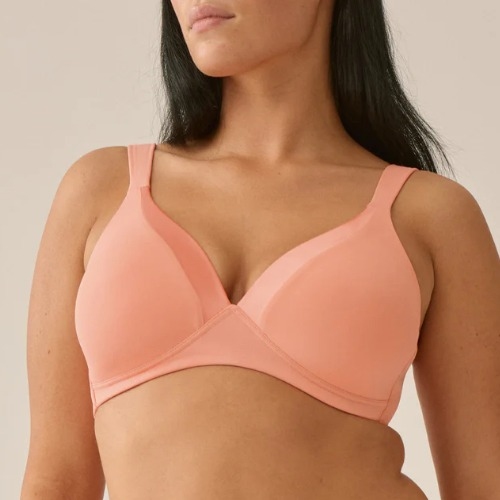 Naturana Everyday peach pink soutien-gorge sans armatures en dentelle
