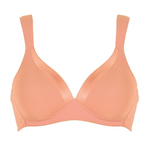 Naturana Everyday peach pink soutien-gorge sans armatures en dentelle