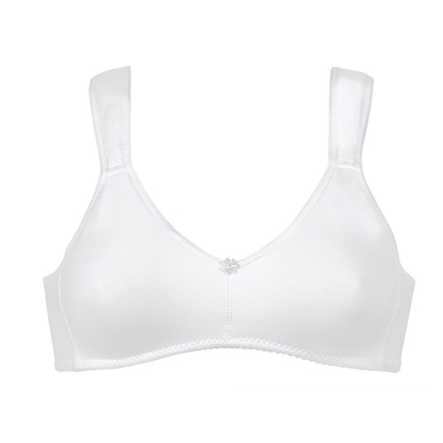 Naturana Heritage blanc soutien-gorge sans armatures en dentelle