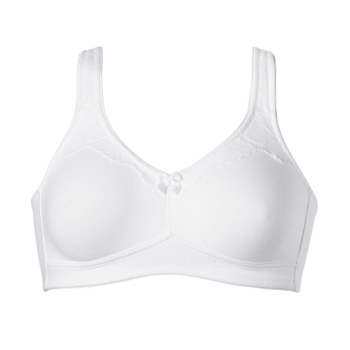 Naturana Heritage blanc soutien-gorge sans armatures en dentelle