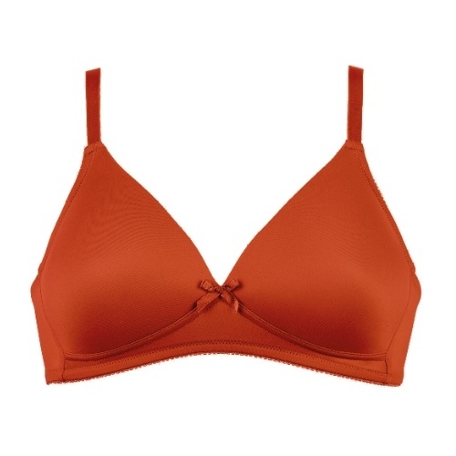 Naturana Value orange soutien-gorge sans armatures en dentelle