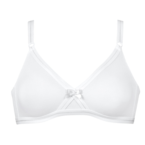 Naturana Heritage blanc soutien-gorge sans armatures en dentelle