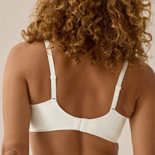 Naturana Side smoother blanc soutien-gorge sans armatures en dentelle