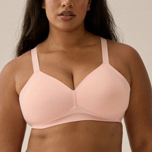 Naturana Side smoother blush soutien-gorge sans armatures en dentelle