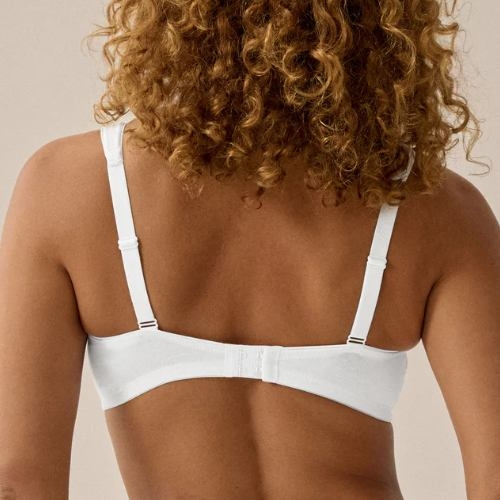 Naturana Heritage blanc soutien-gorge sans armatures en dentelle