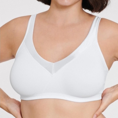 Naturana Minimizer blanc soutien-gorge sans armatures en dentelle