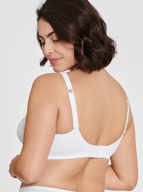 Naturana Minimizer blanc soutien-gorge sans armatures en dentelle