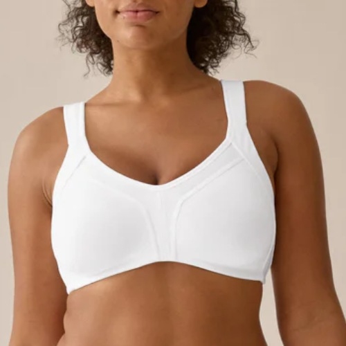 Naturana Heritage blanc soutien-gorge sans armatures en dentelle