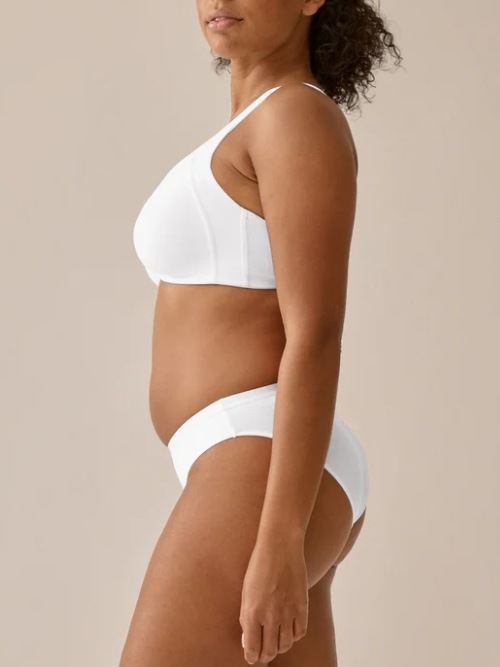 Naturana Heritage blanc soutien-gorge sans armatures en dentelle