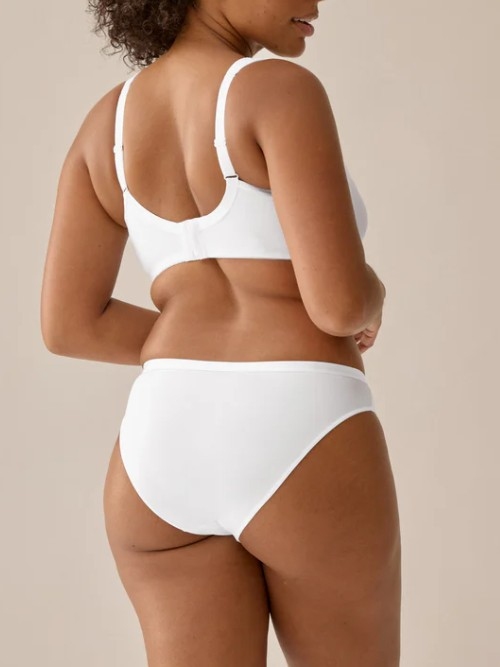 Naturana Heritage blanc soutien-gorge sans armatures en dentelle