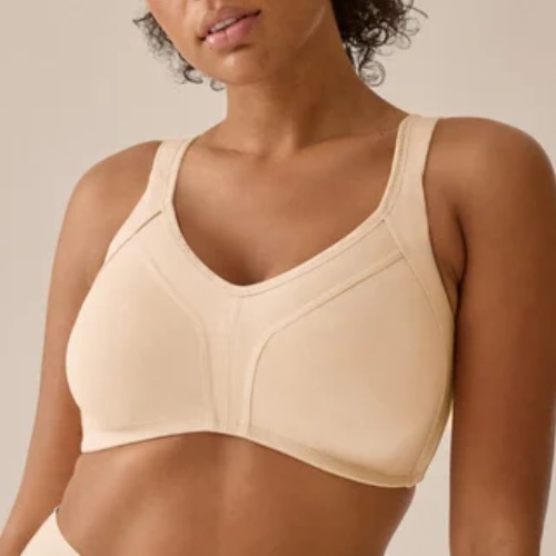 Naturana Heritage beige soutien-gorge sans armatures en dentelle
