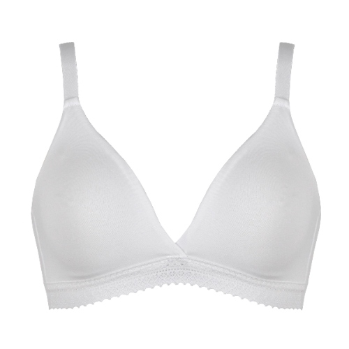 Naturana Value blanc soutien-gorge sans armatures en dentelle