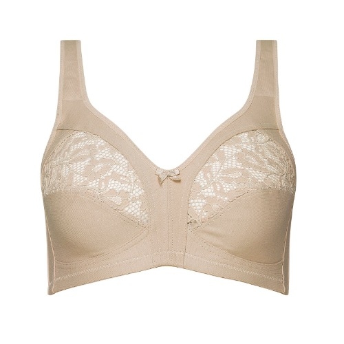 Naturana Heritage beige soutien-gorge sans armatures en dentelle