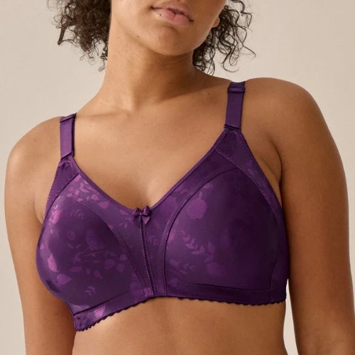 Naturana Minimizer violet soutien-gorge sans armatures en dentelle