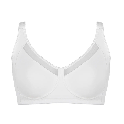 Naturana Heritage blanc soutien-gorge sans armatures en dentelle