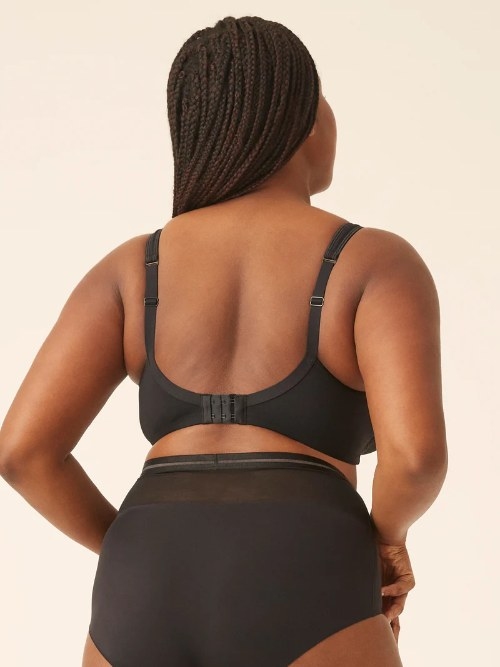 Naturana Heritage noir soutien-gorge sans armatures en dentelle