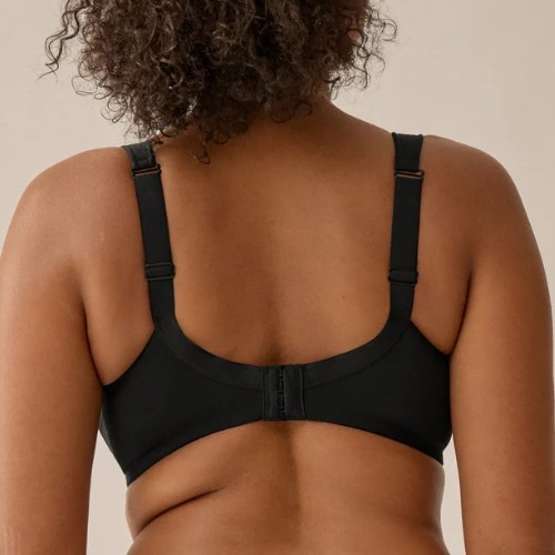 Naturana Everyday noir soutien-gorge sans armatures en dentelle
