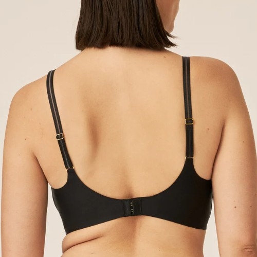 Naturana Everyday noir soutien-gorge sans armatures en dentelle