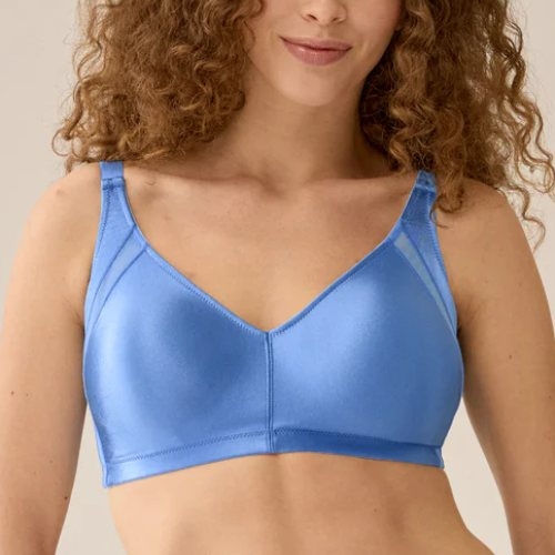 Naturana Solutions bleu soutien-gorge sans armatures en dentelle