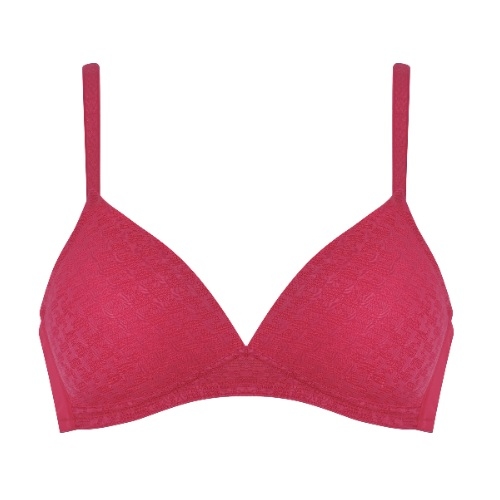 Naturana Value rouge soutien-gorge sans armatures en dentelle