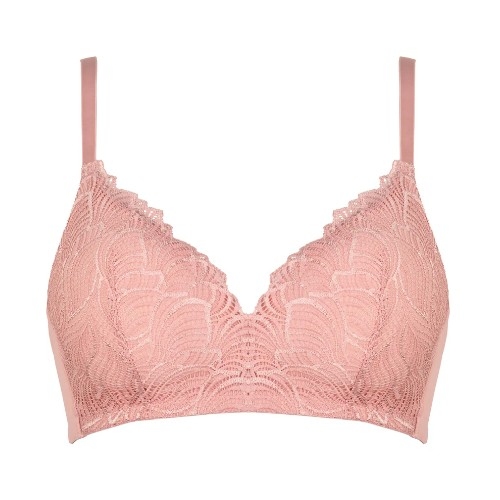 Naturana Everyday rose soutien-gorge sans armatures en dentelle