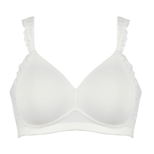 Naturana Side smoother blanc cassé soutien-gorge sans armatures en dentelle