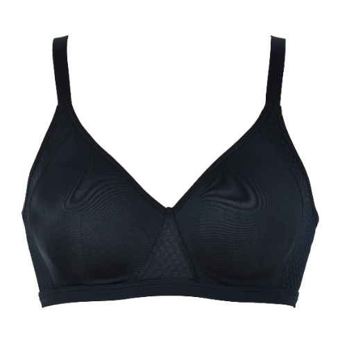Naturana Solutions noir soutien-gorge sans armatures en dentelle