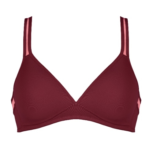 Naturana Everyday rouge soutien-gorge sans armatures en dentelle