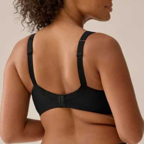 Naturana Everyday noir soutien-gorge sans armatures en dentelle