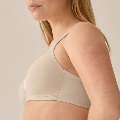 Naturana Everyday beige soutien-gorge sans armatures en dentelle