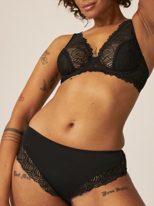 Naturana Everyday noir soutien-gorge sans forme