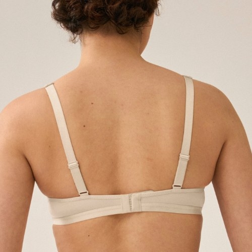 Naturana Everyday beige soutien-gorge sans armatures en dentelle