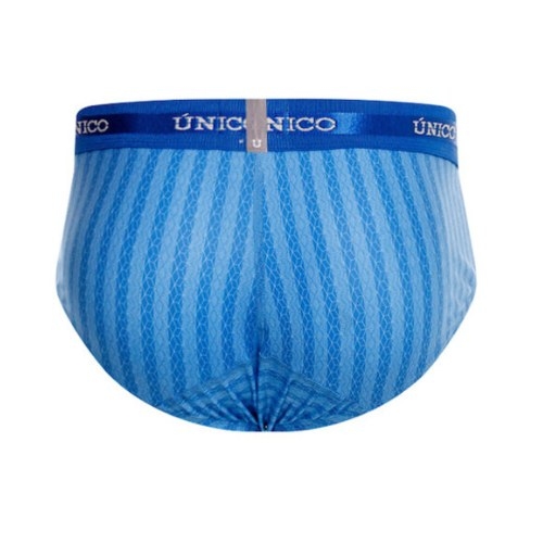 Mundo Unico Ciselado bleu sport slip