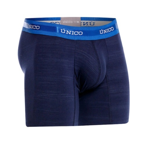 Mundo Unico Lazurita bleu marine boxer en coton