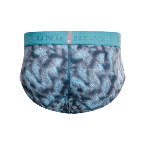 Mundo Unico Sesgado turquoise sport slip