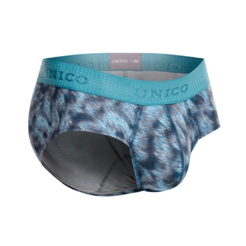 Mundo Unico Sesgado turquoise sport slip