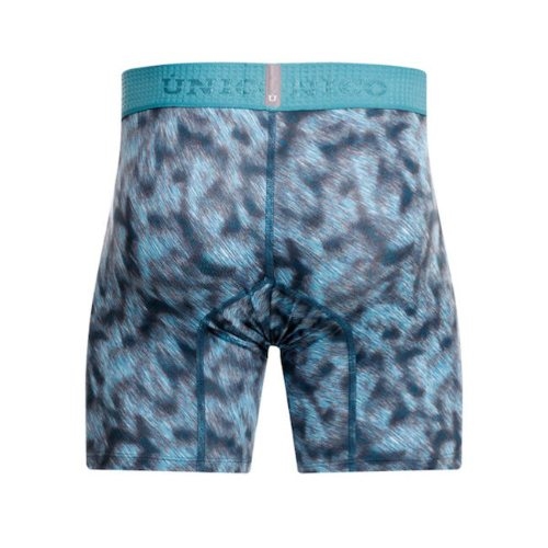 Mundo Unico Sesgado turquoise sport trunk
