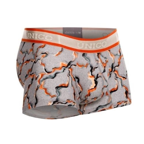 Mundo Unico Trascender gris/print sport trunk