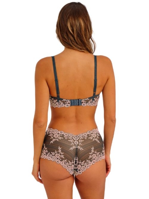 Wacoal Lingerie Embrace Lace gris/rose shortie
