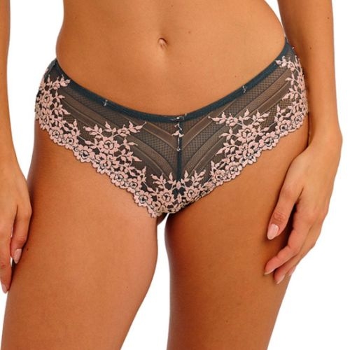 Wacoal Lingerie Embrace Lace gris/rose slip brésilien
