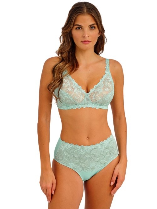 Wacoal Lingerie Eglantine bleu soutien-gorge sans armatures en dentelle