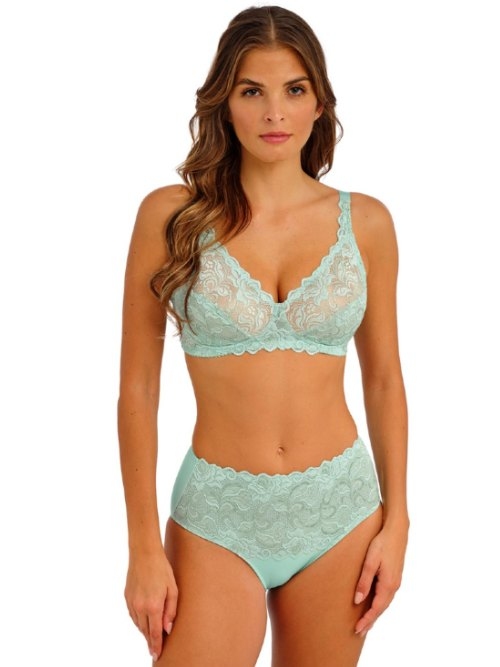 Wacoal Lingerie Eglantine bleu haut slip